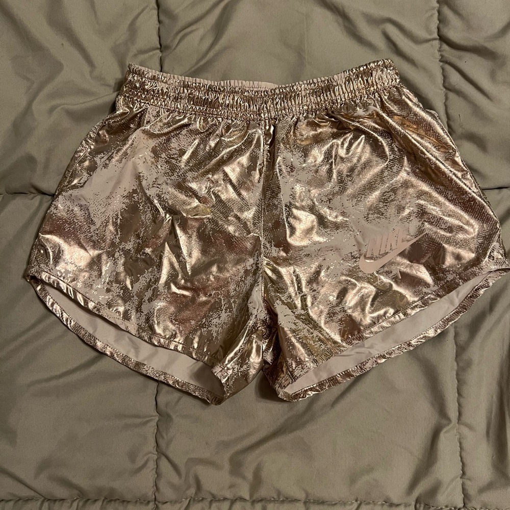 rose gold nike shorts